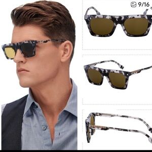 Burberry Nova-check men's sunglasses